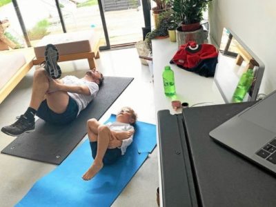coaching sportif vidéo parent enfant lyon